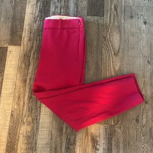 J Crew Pink Winnie Pants (size 2)